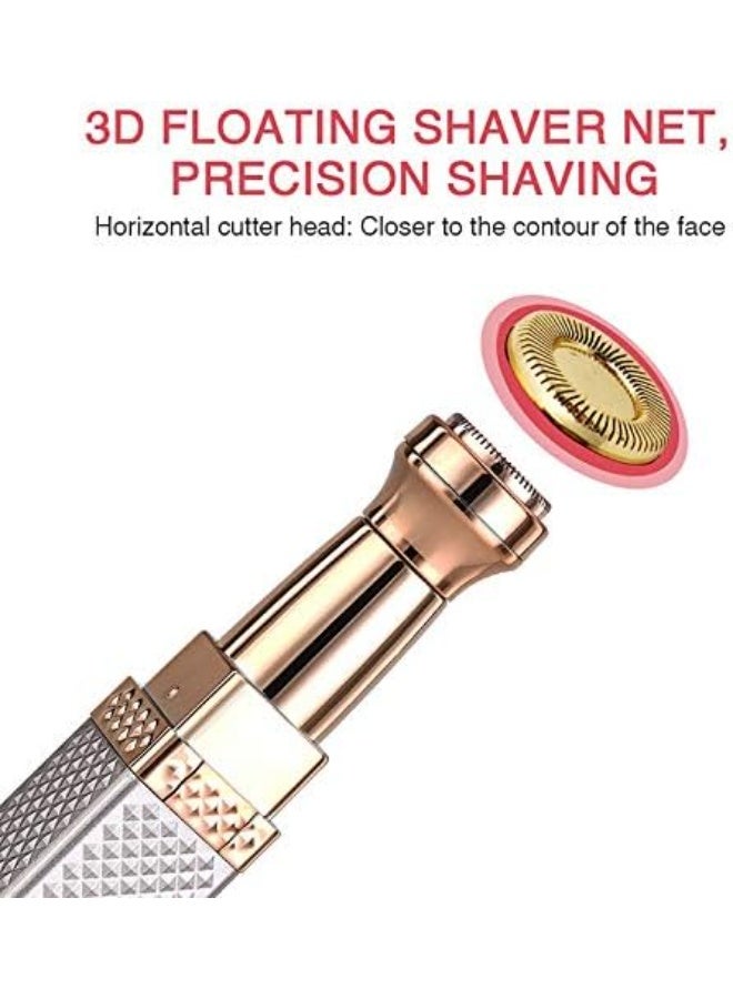 أداة 2 في 1 لإزالة شعر الوجه والعناية بالبشرة للذقن والخدين والحواجب والجزء العلوي من الوجه - Image 3